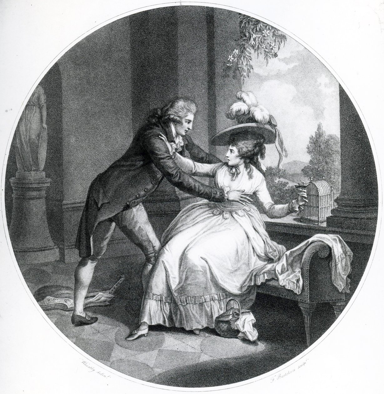Der Distelfink, 1789 von Francis Wheatley