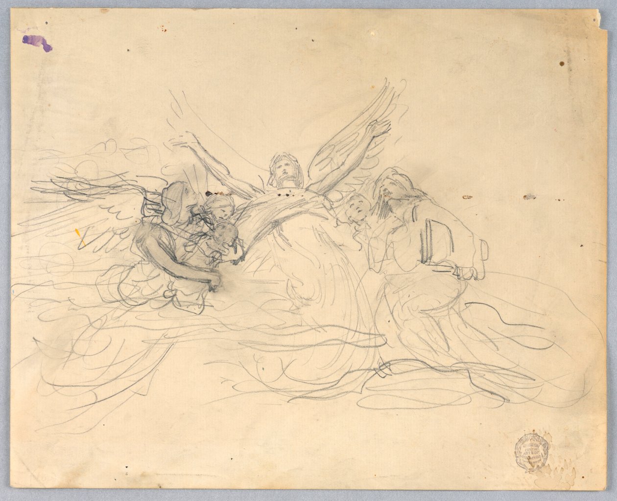 Anbetende Engel von Francis Augustus Lathrop
