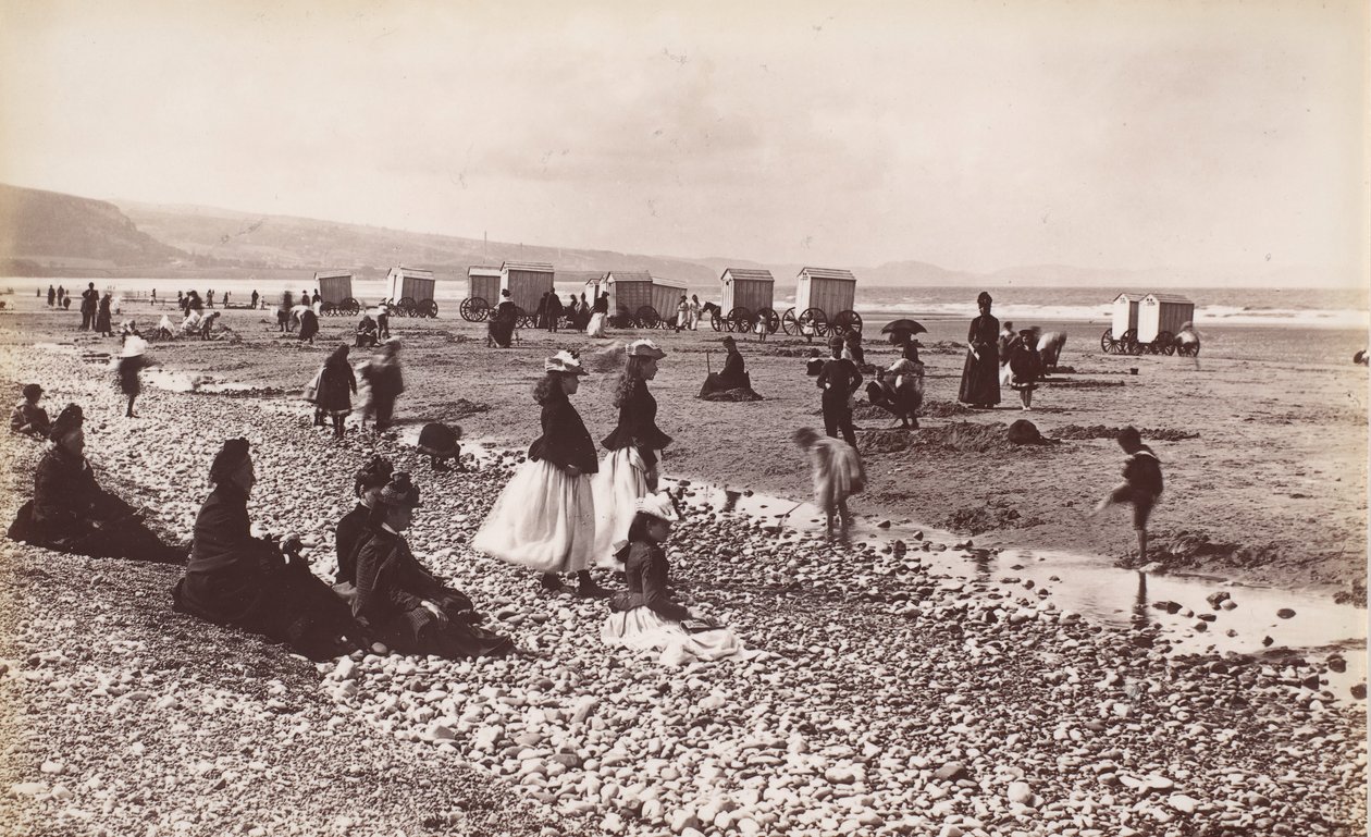 Strand von Pensarn von Francis Bedford