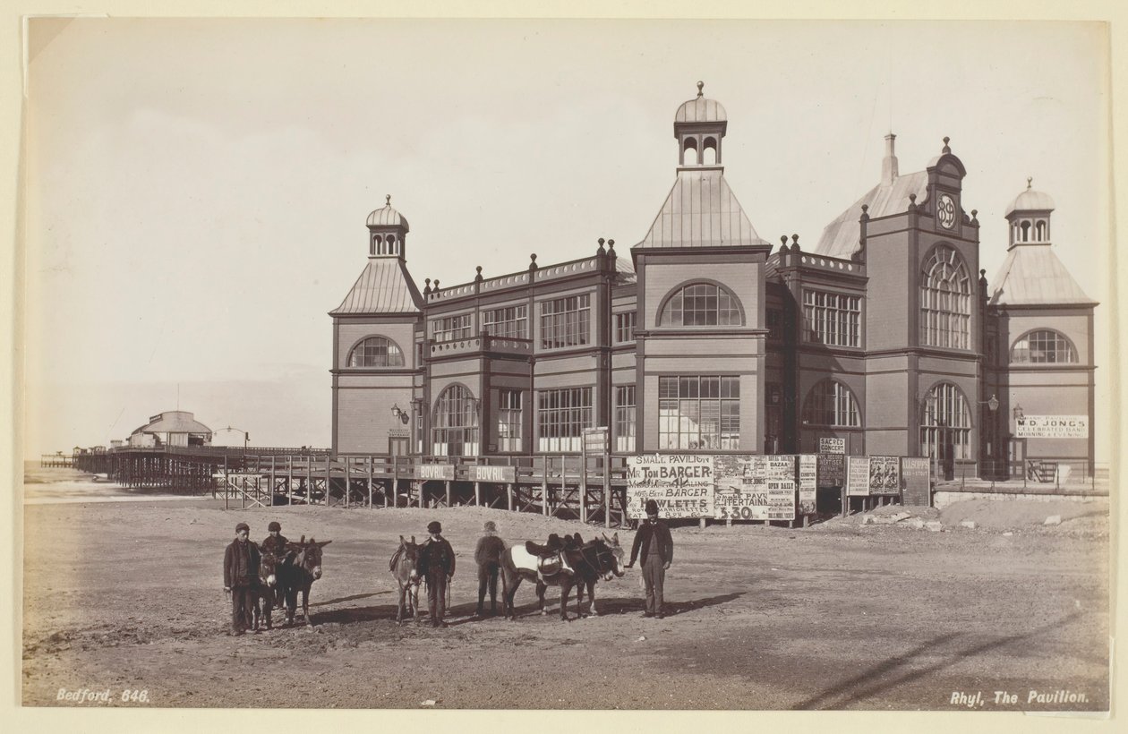 Rhyl, Der Pavillon, 1860-94 von Francis Bedford