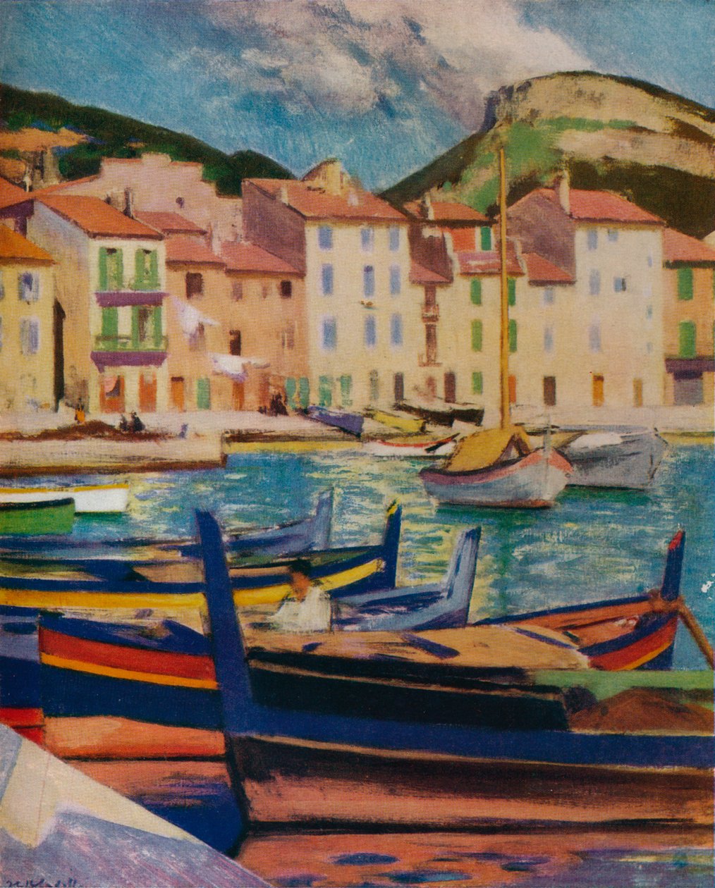 Der Hafen, Cassis, ca. 1924 1932 von Francis Campbell Boileau Cadell