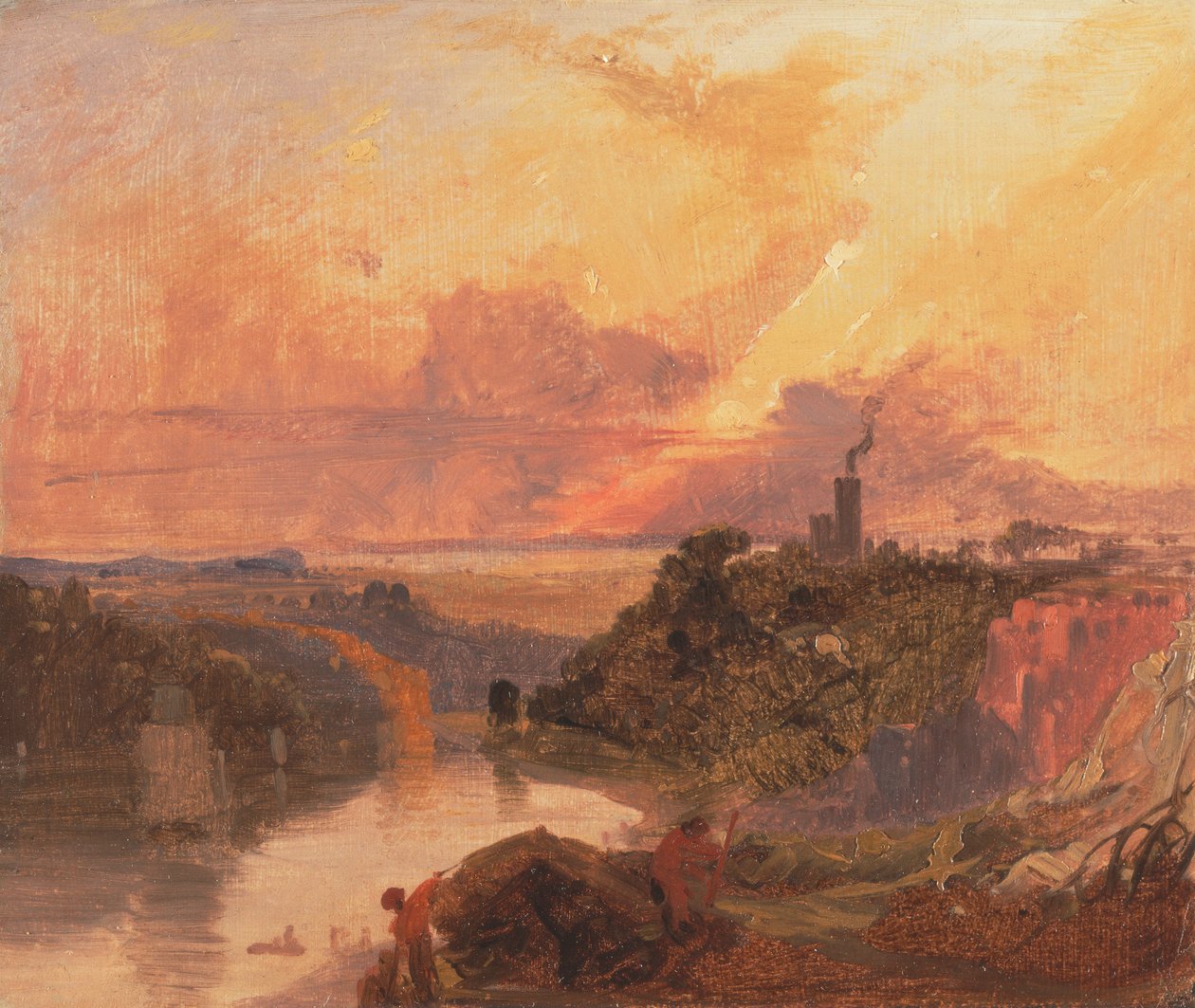 Die Avon-Schlucht bei Sonnenuntergang von Francis Danby