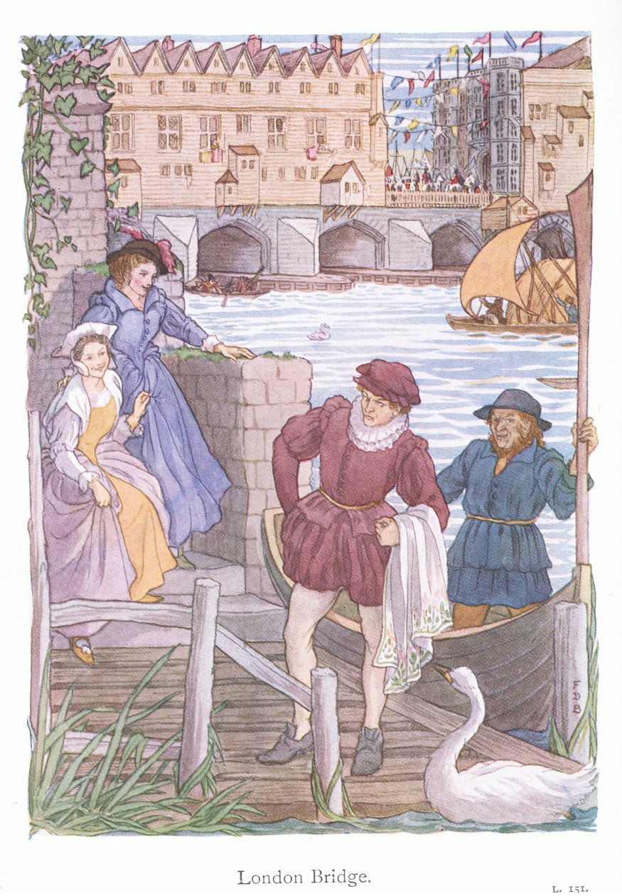 London Bridge von Francis Donkin Bedford