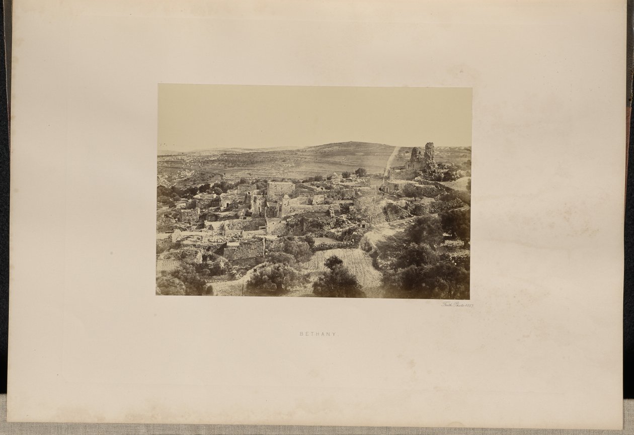 Bethanien von Francis Frith