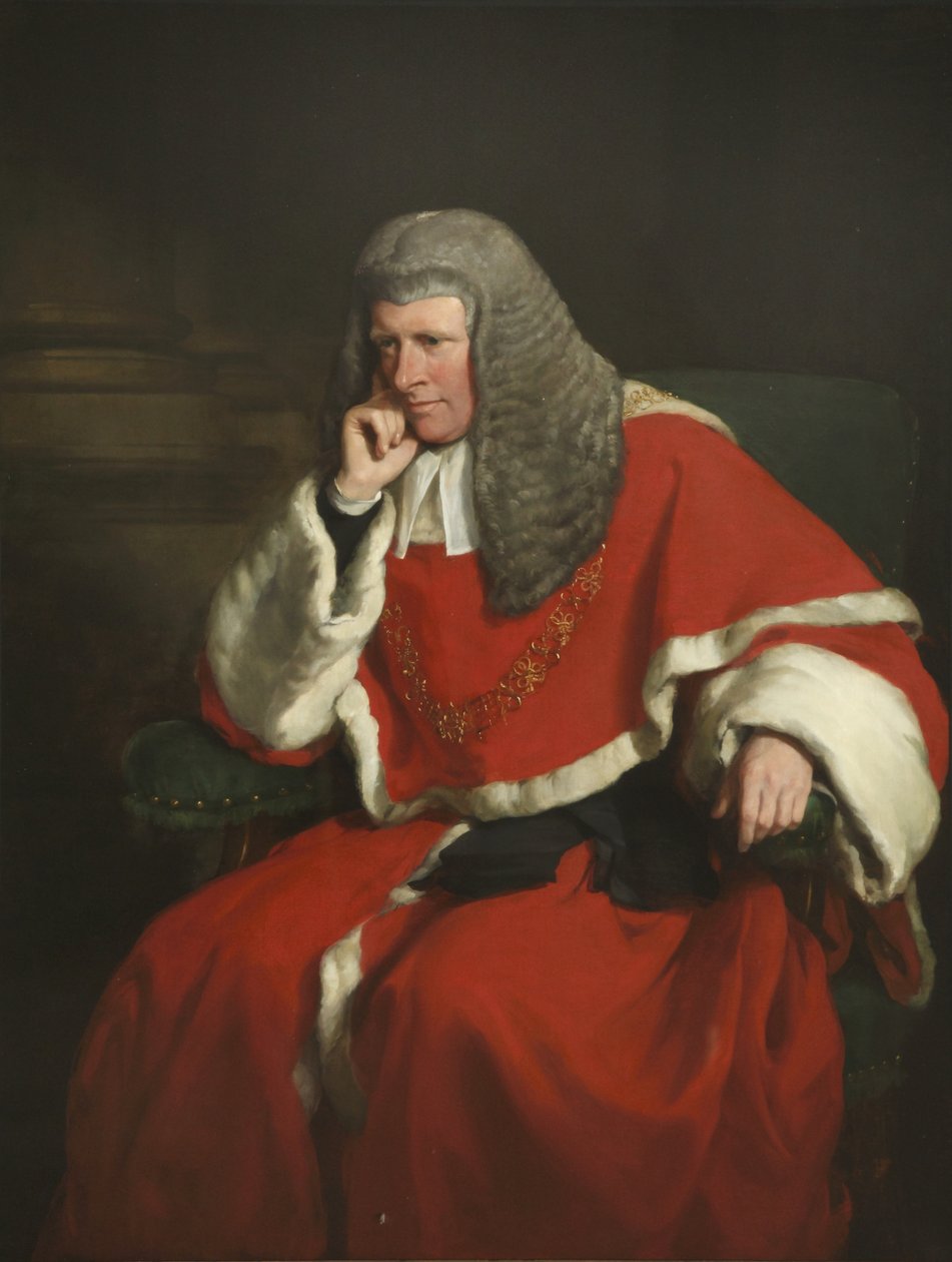 Sir William Erle, Lord Chief Justice von Francis Grant