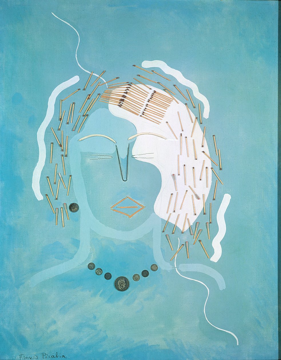 Streichholzfrau von Francis Picabia