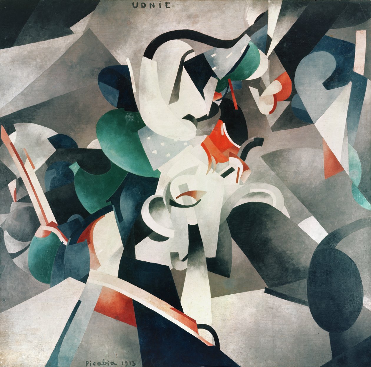 Udnie, junges amerikanisches Mädchen von Francis Picabia