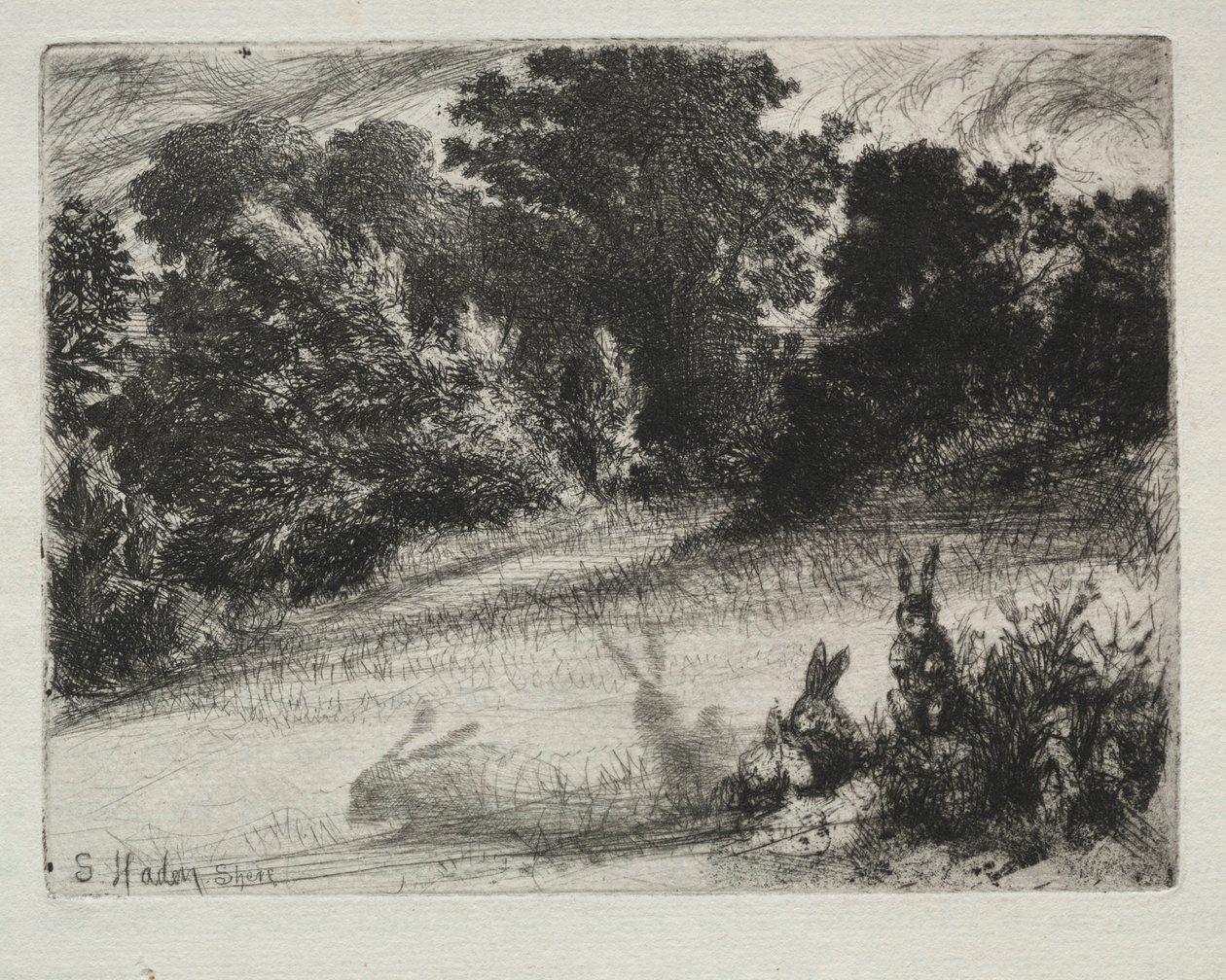 Combe Bottom von Francis Seymour Haden