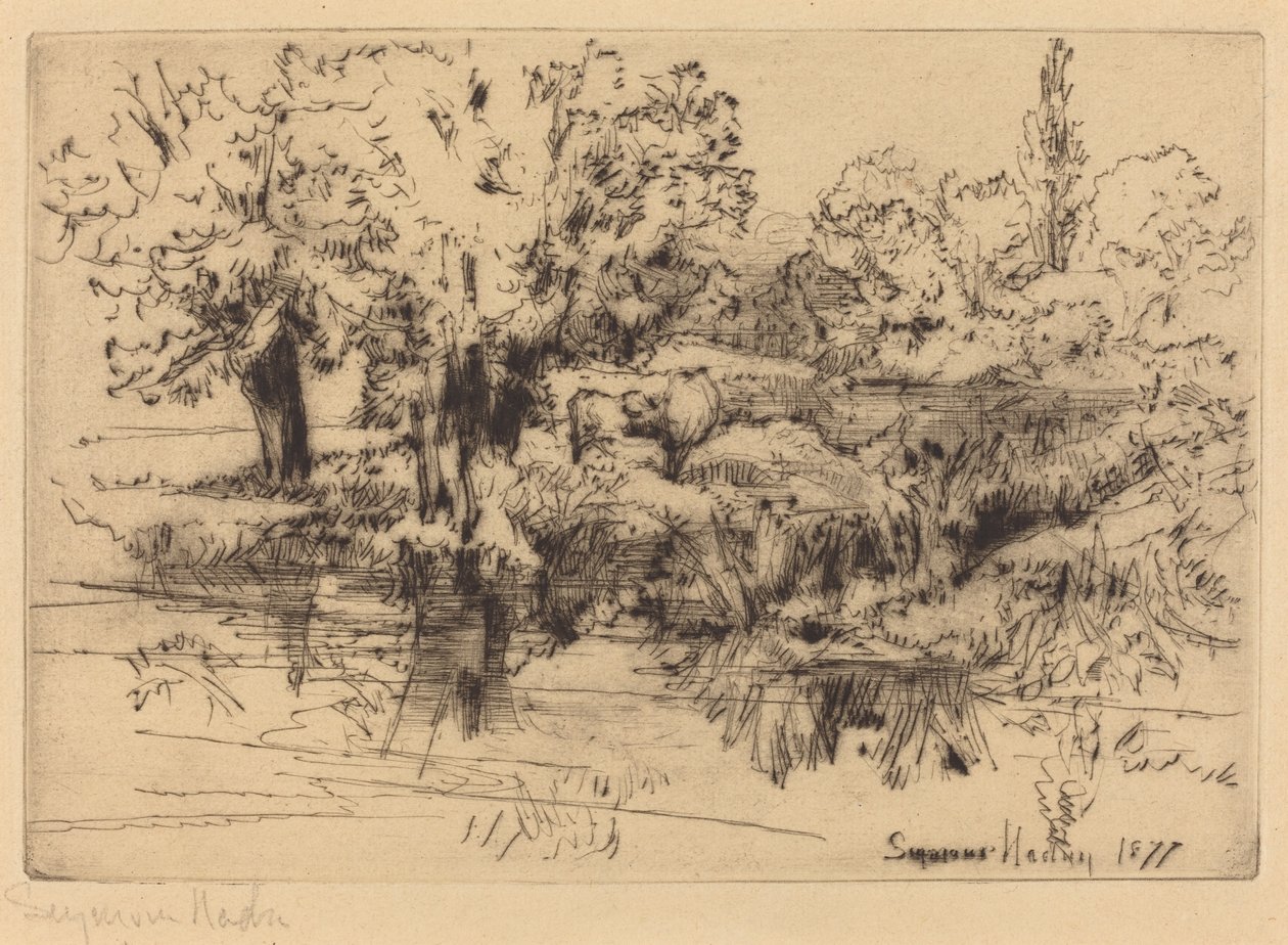Die drei Kühe von Francis Seymour Haden