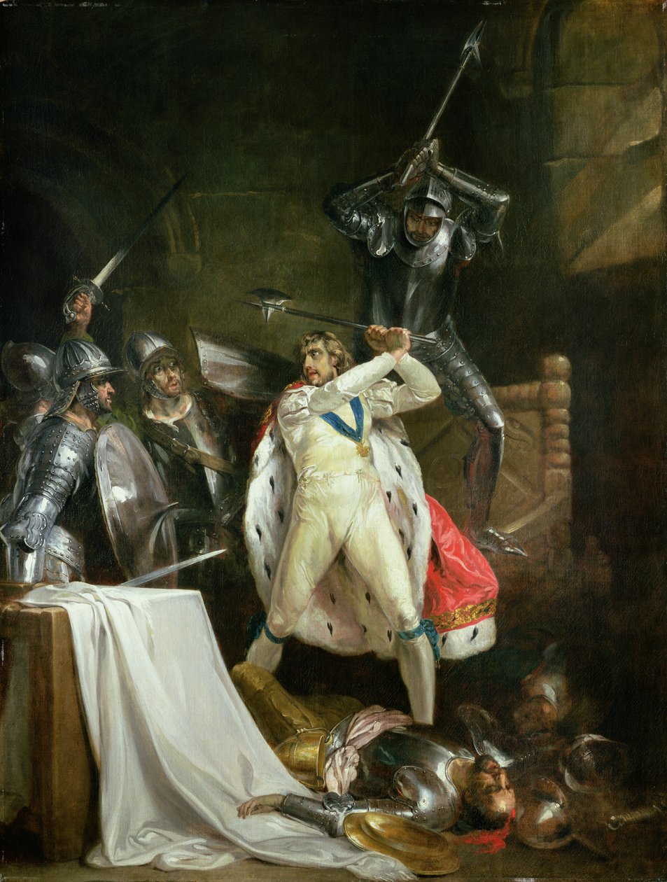 Der Tod von König Richard II., ca. 1792-93 von Francis Wheatley
