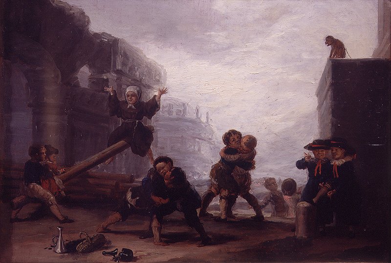 Die Wippe von Francisco de Goya