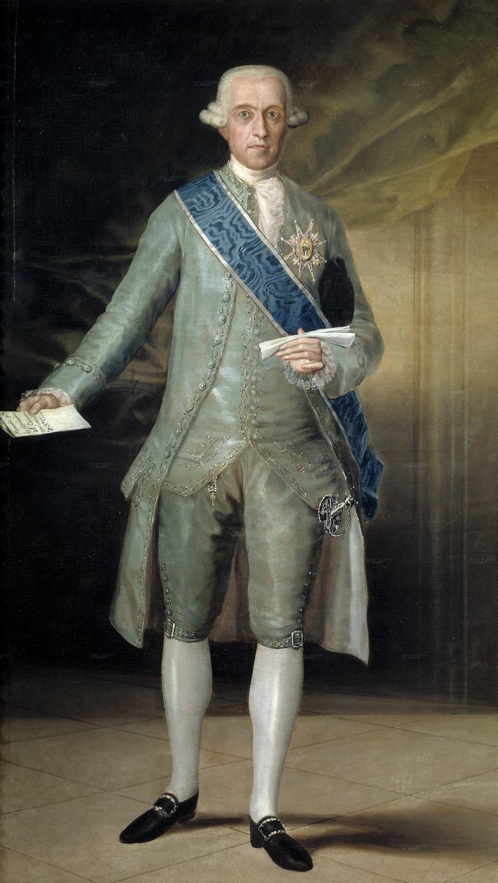 José Moñino y Redondo von Francisco de Goya