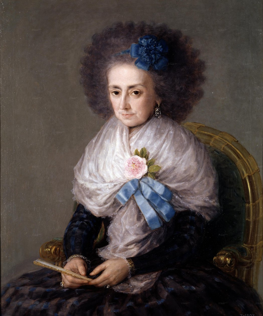 Die verwitwete Marquise von Villafranca von Francisco de Goya