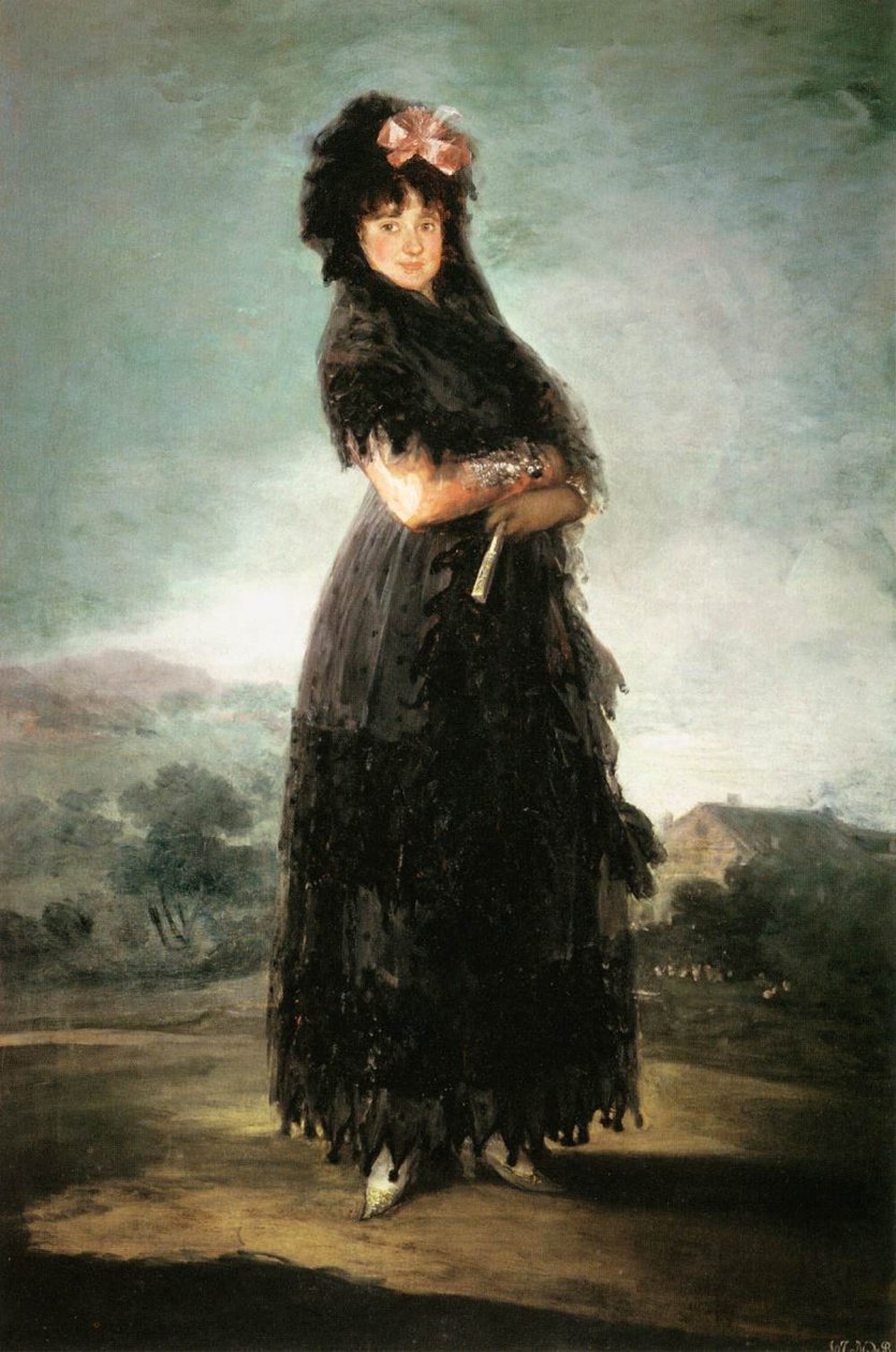 Mariana Waldstein, Neunte Marquesa de Santa Cruz von Francisco de Goya