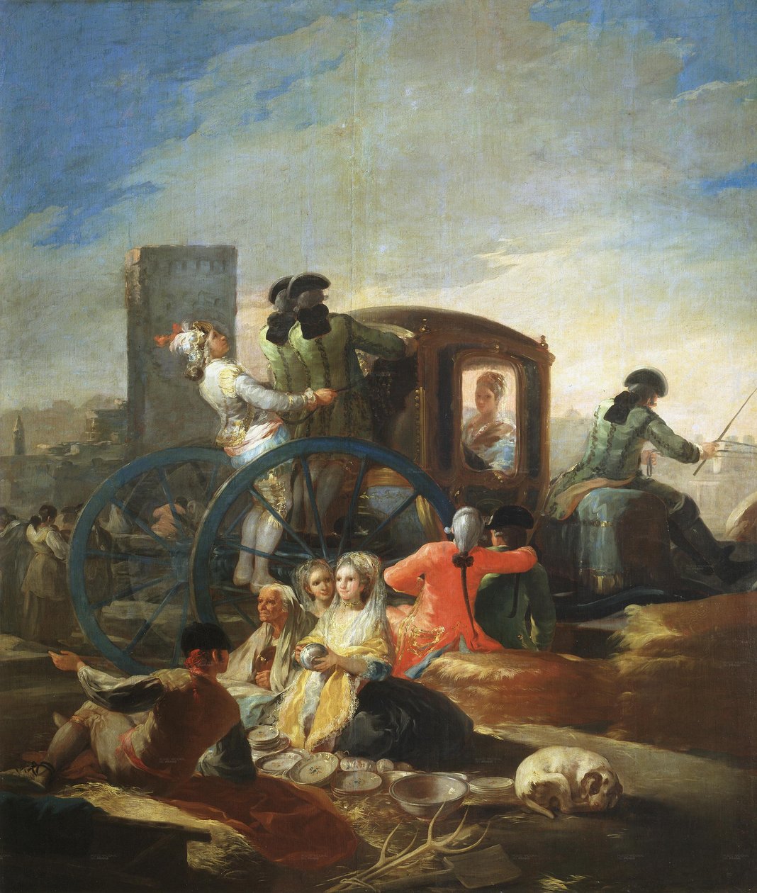 Der Geschirrverkäufer von Francisco de Goya