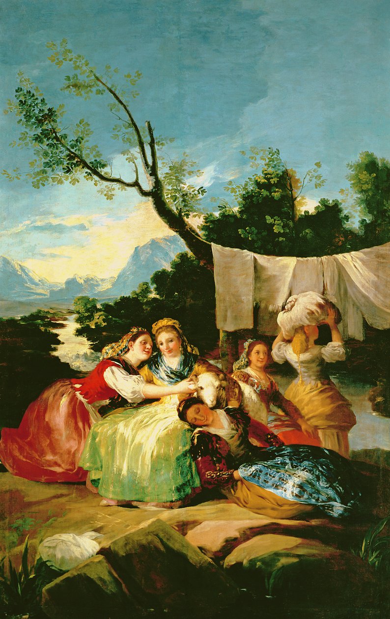 Die Wäscherinnen von Francisco de Goya