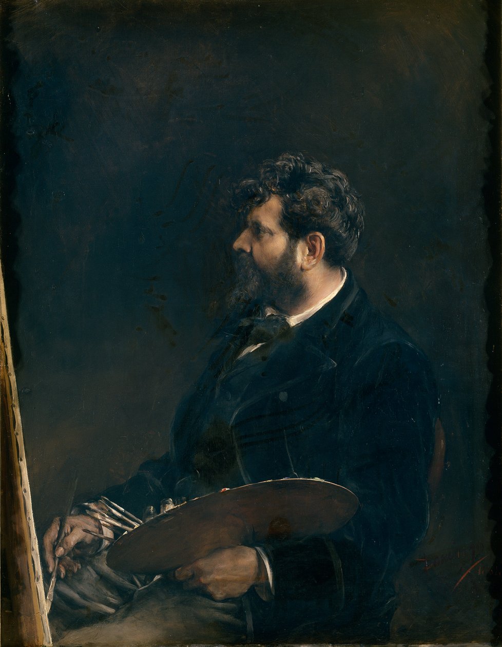 Selbstporträt von Francisco Domingo Marqués
