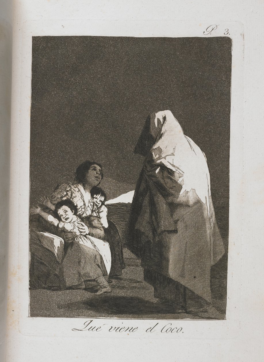 Al Conde Palatino, aus Los Caprichios, 1797-1798 von Francisco de Goya