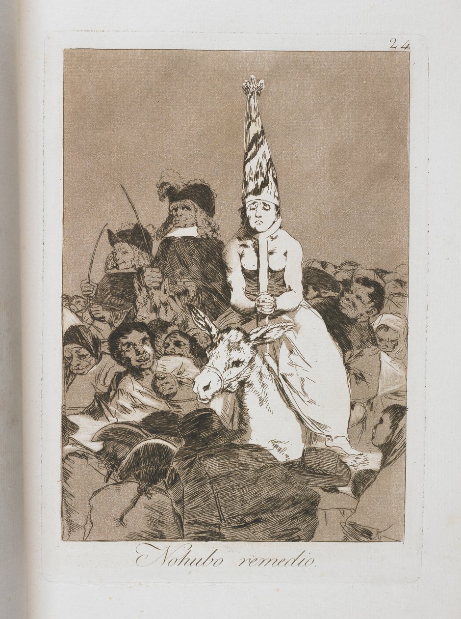Platte aus Los Caprichos, 1797-1798 von Francisco de Goya