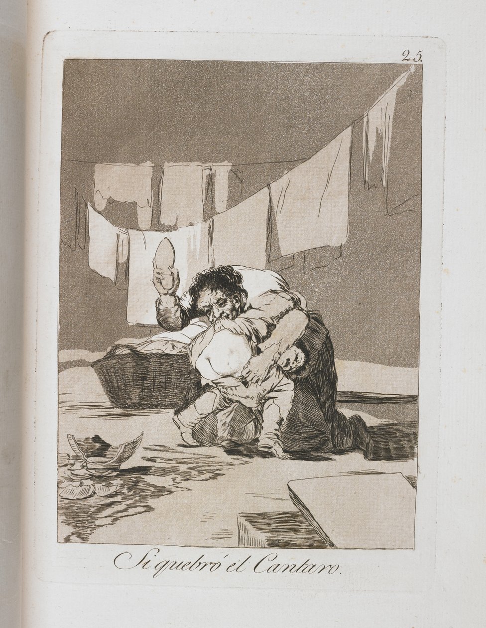 Tafel aus Los Caprichos, 1797-1798 von Francisco de Goya