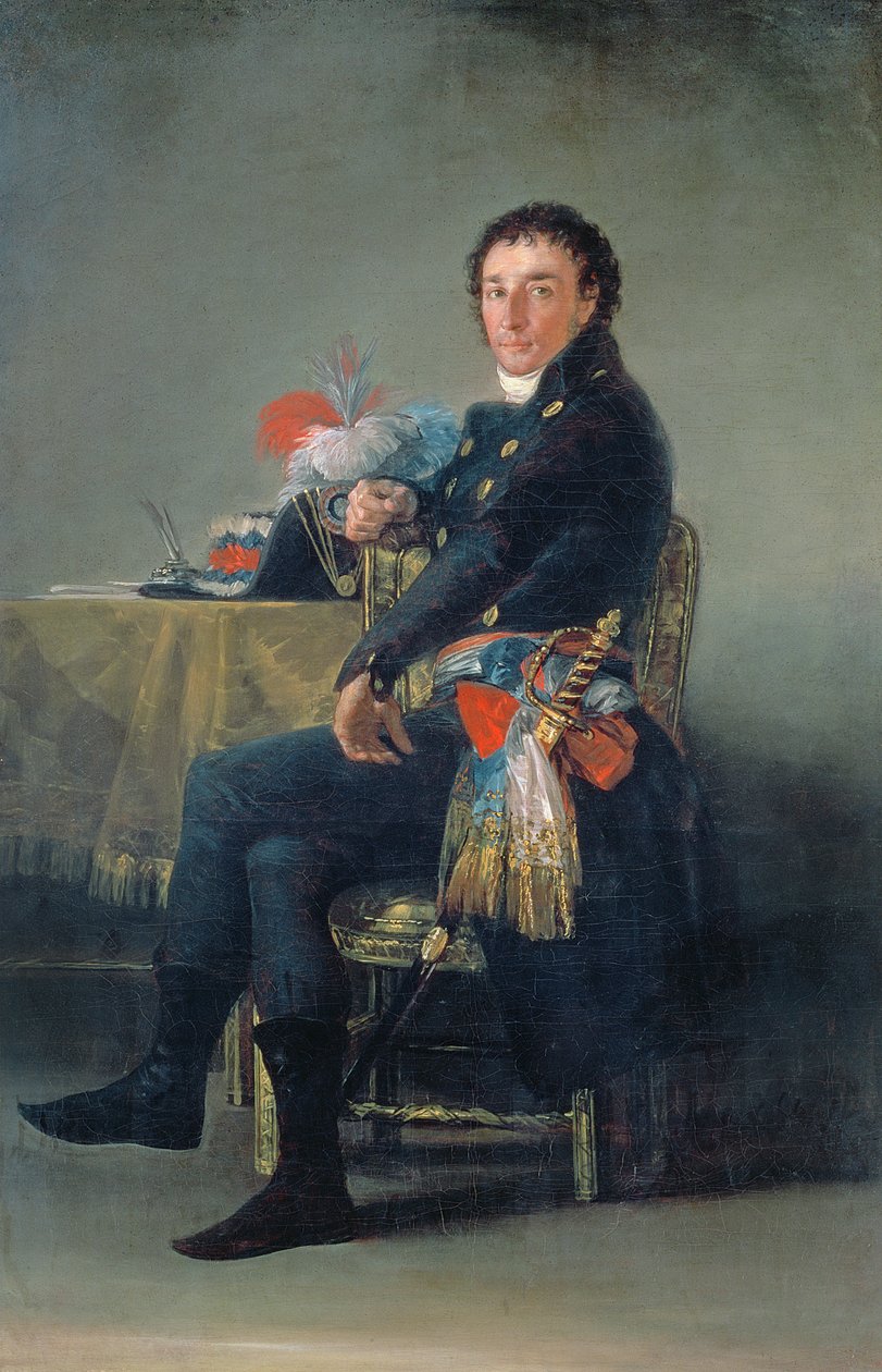 Porträt von Ferdinand Guillemardet (1765-1809) 1798-99 von Francisco de Goya
