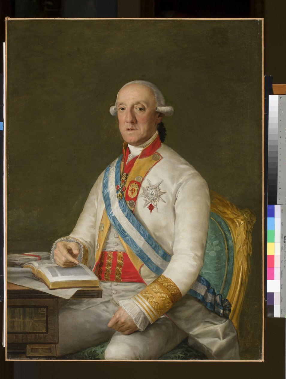 Vicente Maria de Vera de Aragon, Duque de la Roca, ca. 1795 von Francisco de Goya