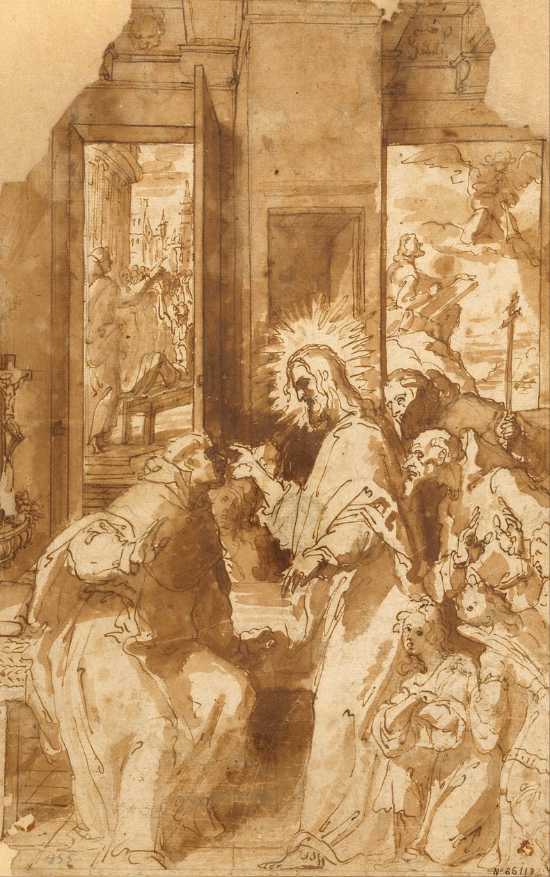 Erscheinung Christi vor dem heiligen Vinzenz Ferrer von Francisco Ribalta