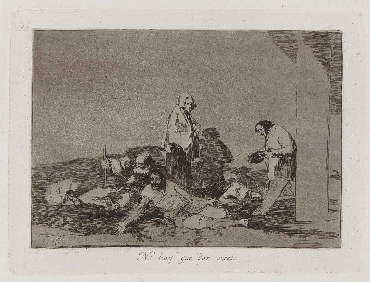 Man muss nicht schreien von Francisco de Goya