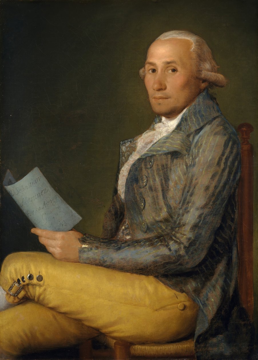 Sebastián Martínez y Pérez von Francisco de Goya