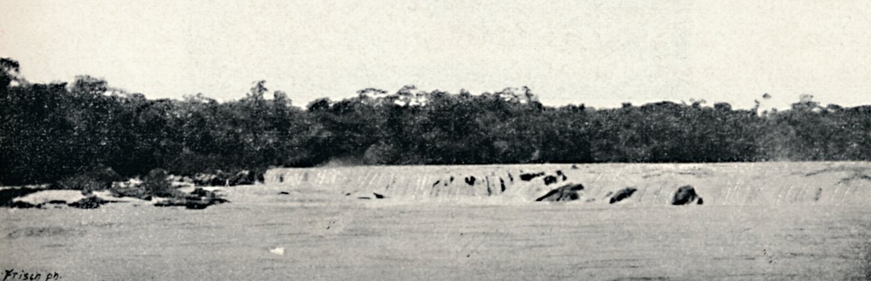Salto Grande Rio Paranapanema, 1895 von Francisco Henszler
