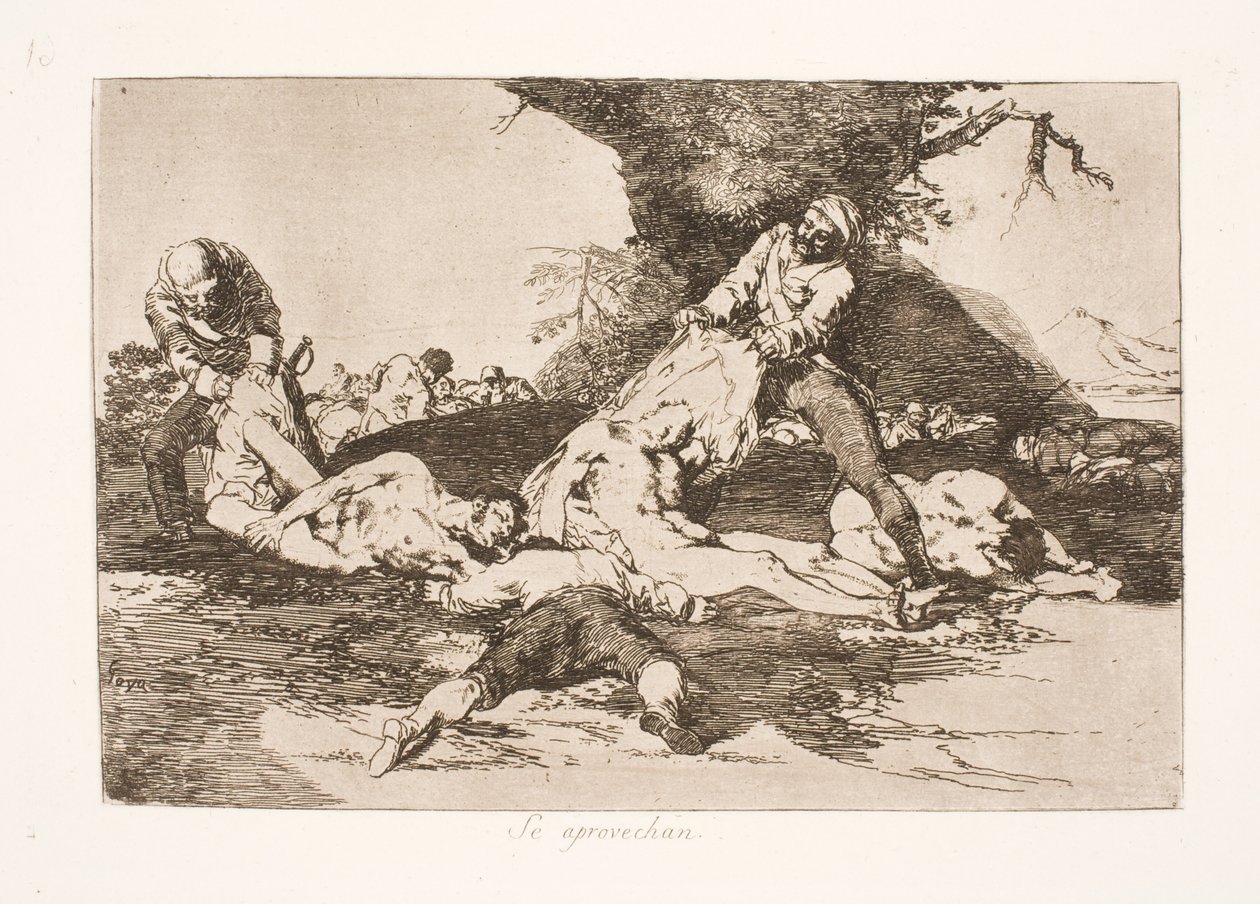 Sie kleiden sich ein (16) von Francisco de Goya