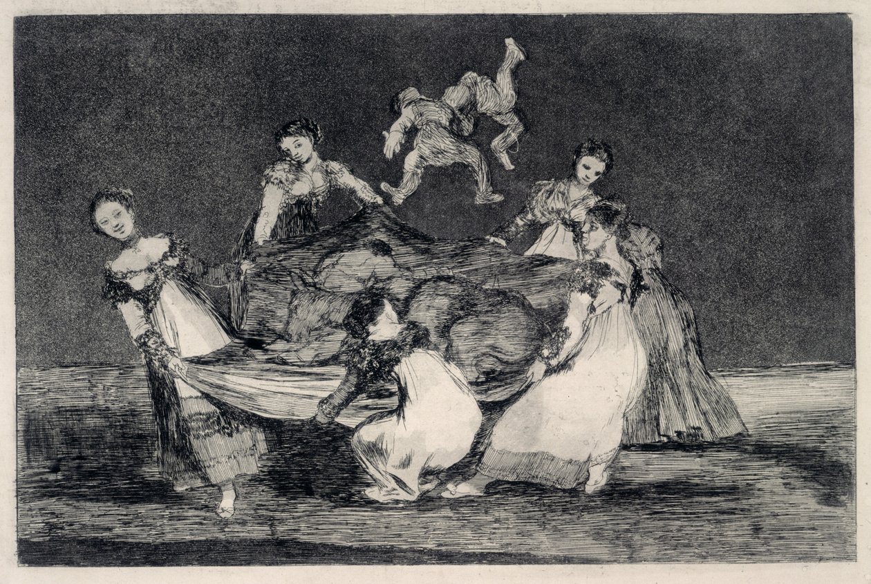Weiblicher Unsinn von Francisco de Goya