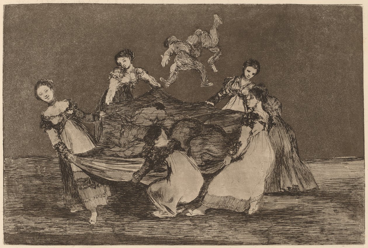 Weiblicher Unsinn von Francisco de Goya