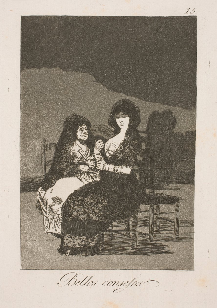 Guter Rat von Francisco de Goya