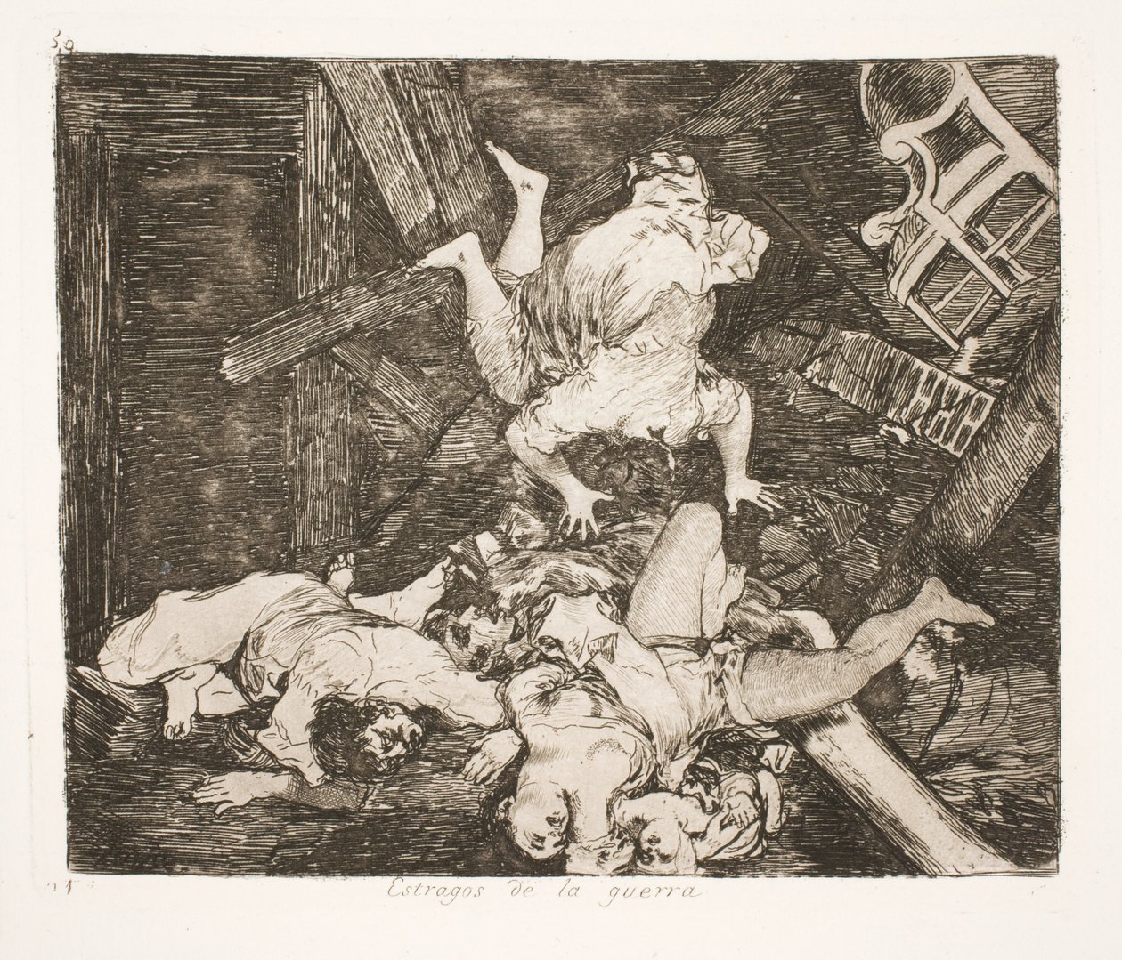 Die Schrecken des Krieges (30) von Francisco de Goya