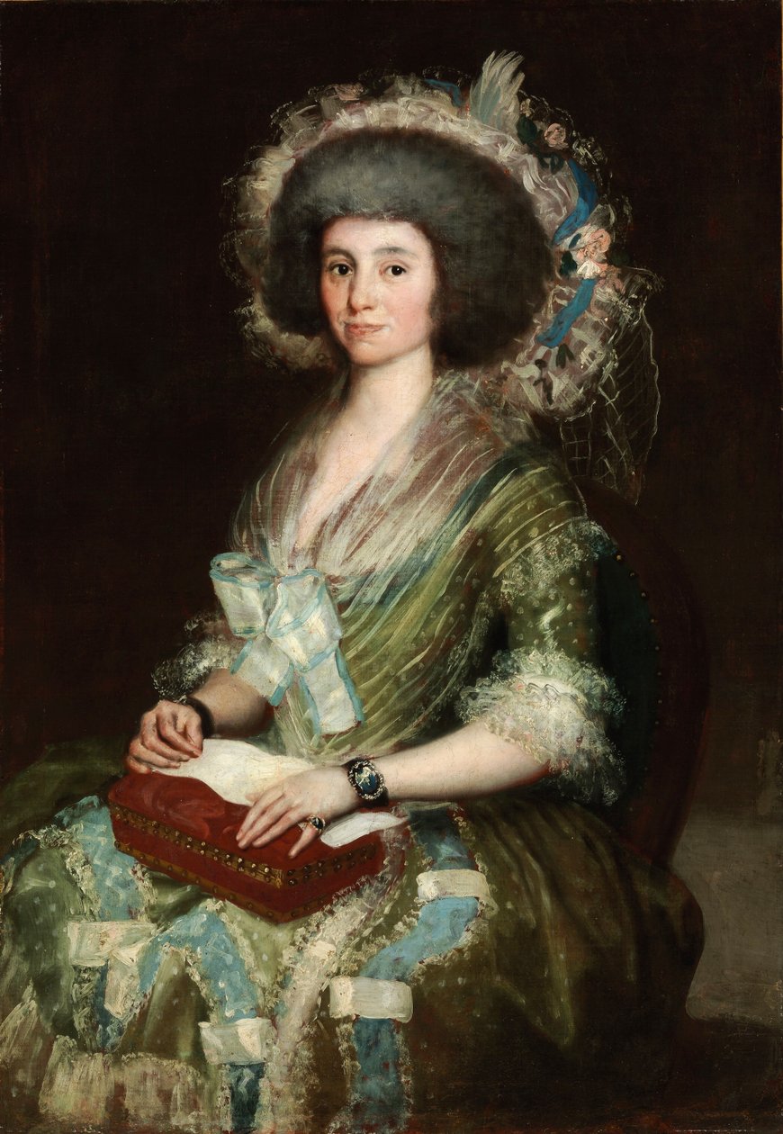 Porträt von Dona Manuela Camas von Francisco de Goya