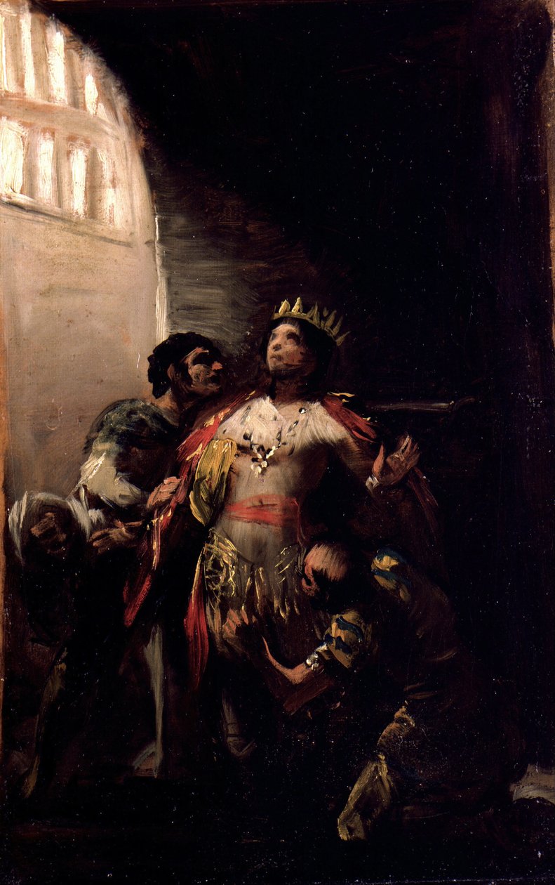 Heiliger Hermenegild im Gefängnis von Francisco de Goya