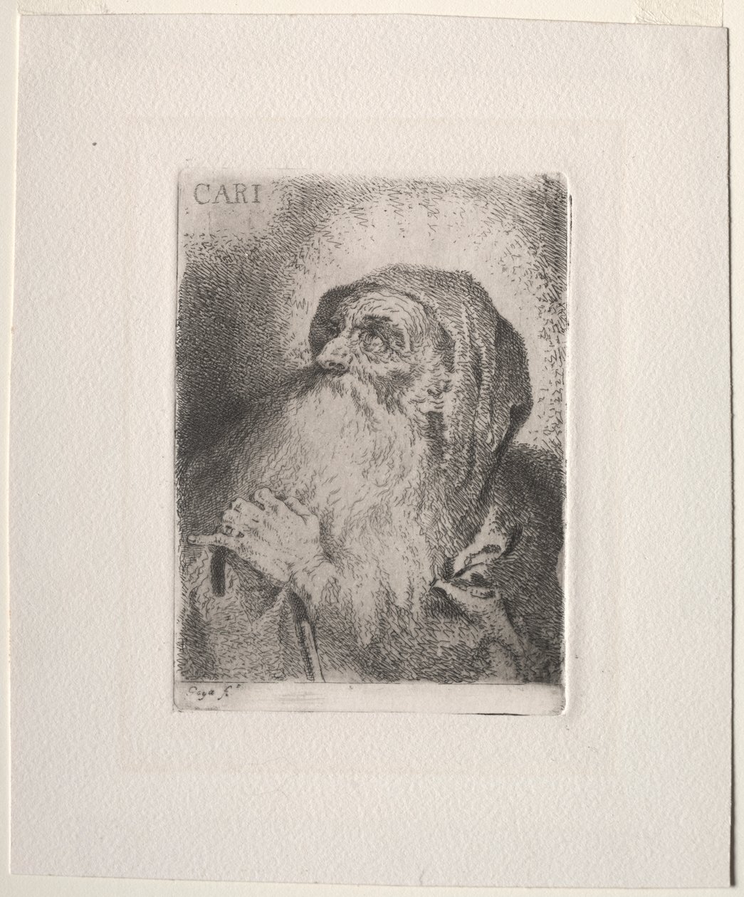 San Francisco de Paula (Caritas) von Francisco de Goya