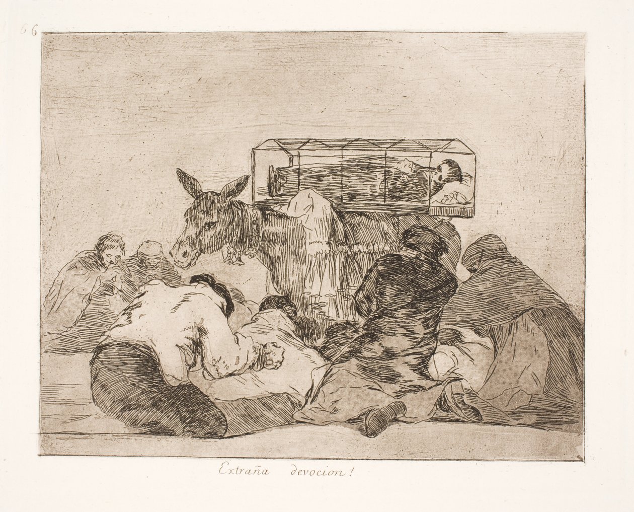 Seltsame Andacht von Francisco de Goya