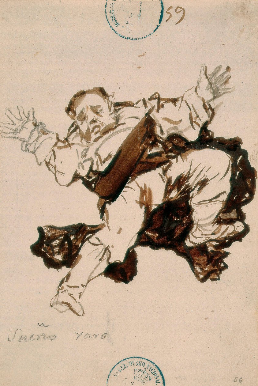 Seltsamer Traum von Francisco de Goya