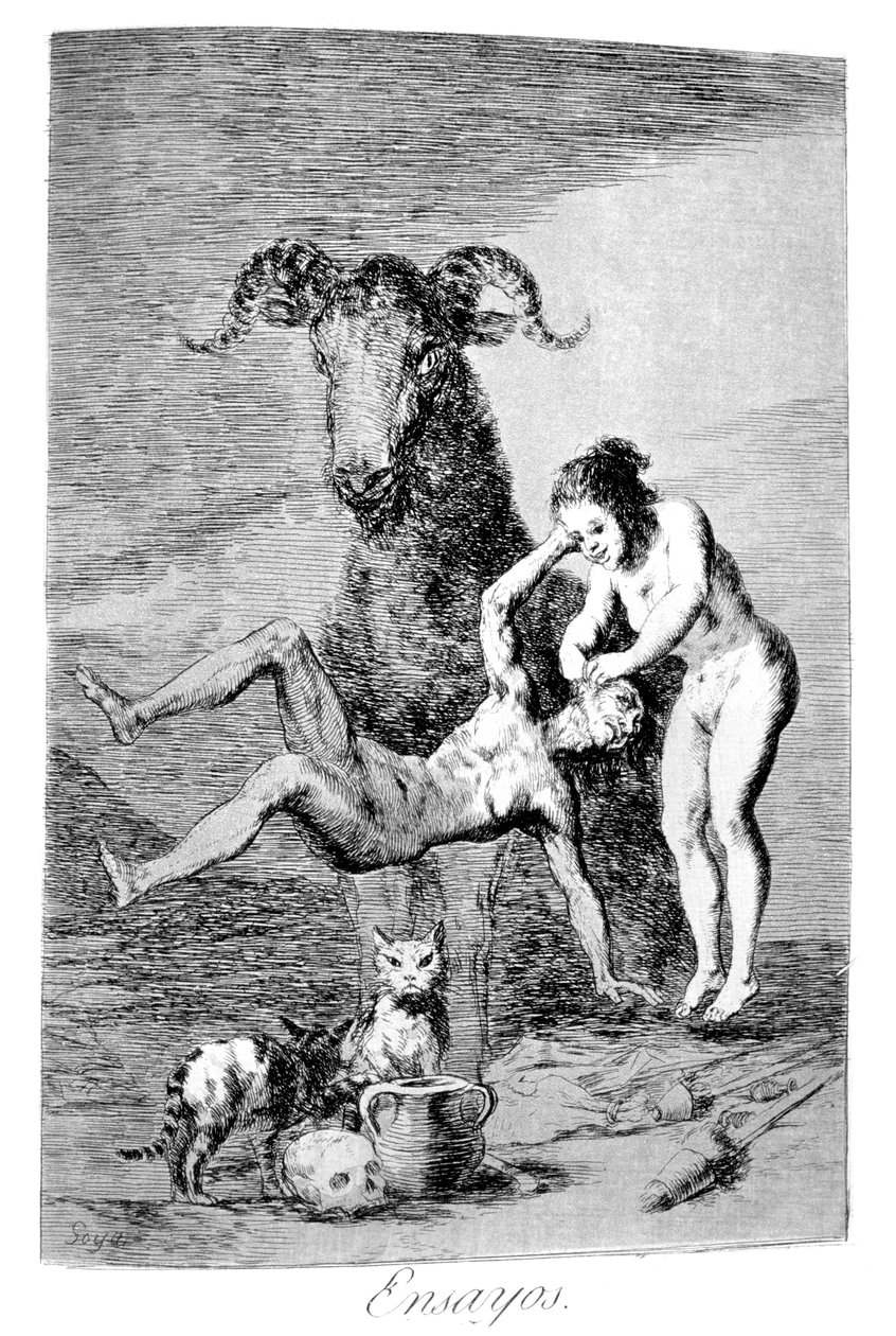 Prozesse, 1799 von Francisco de Goya