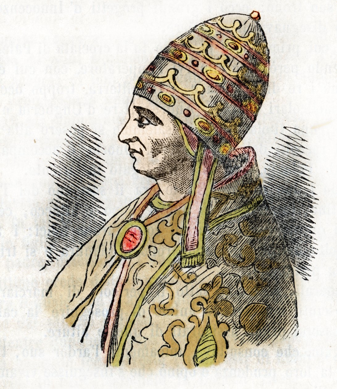 Papst Innozenz III von Franco Mistrali