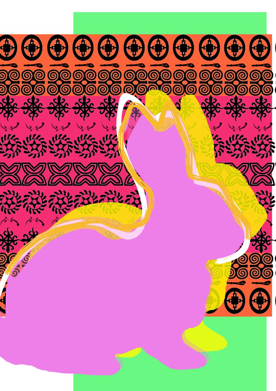 Ostergrüße, 2015, digital von Francois Domain