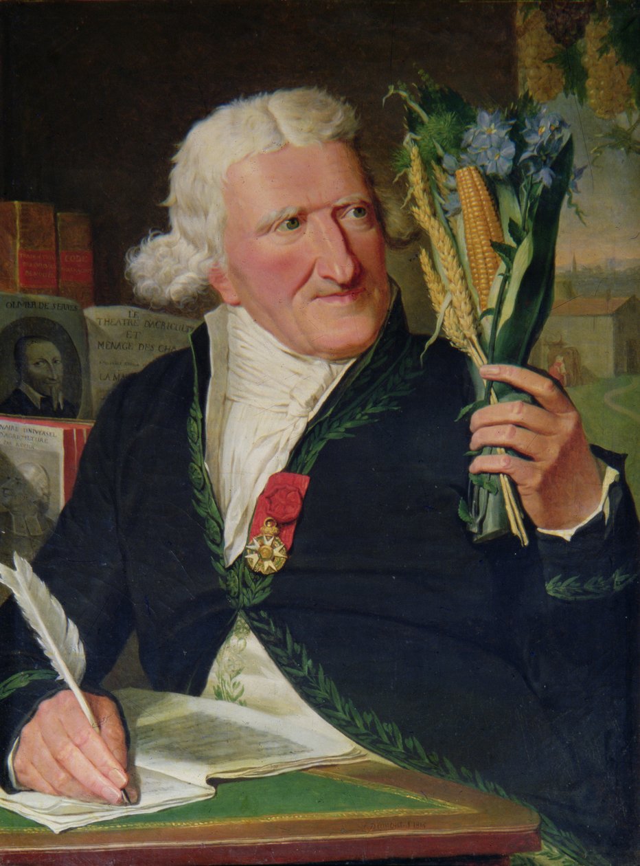Porträt von Antoine Augustin Parmentier (1737-1813) von Francois Dumont