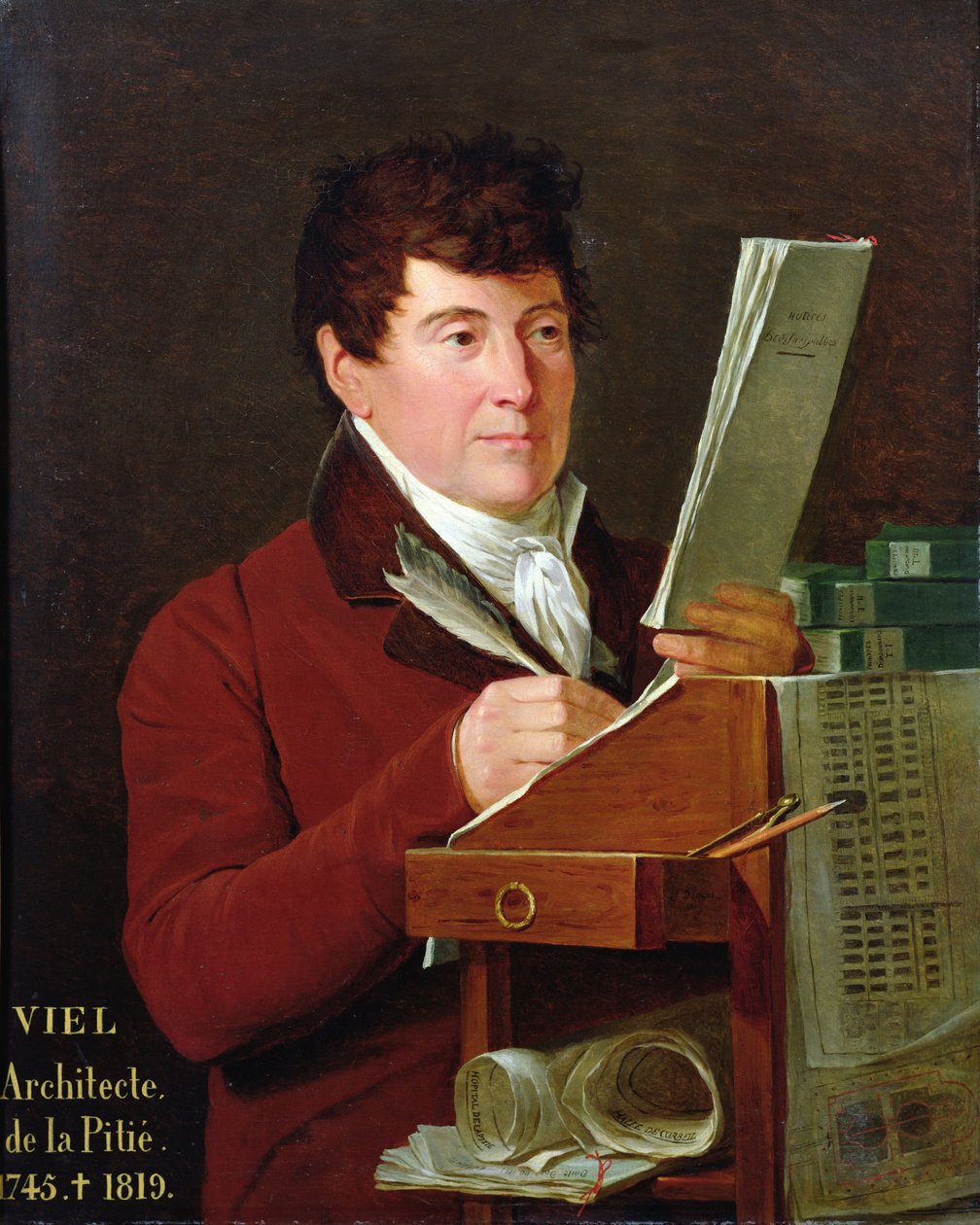Porträt von Charles Francois Viel (1745-1819), 1811 von Francois Dumont