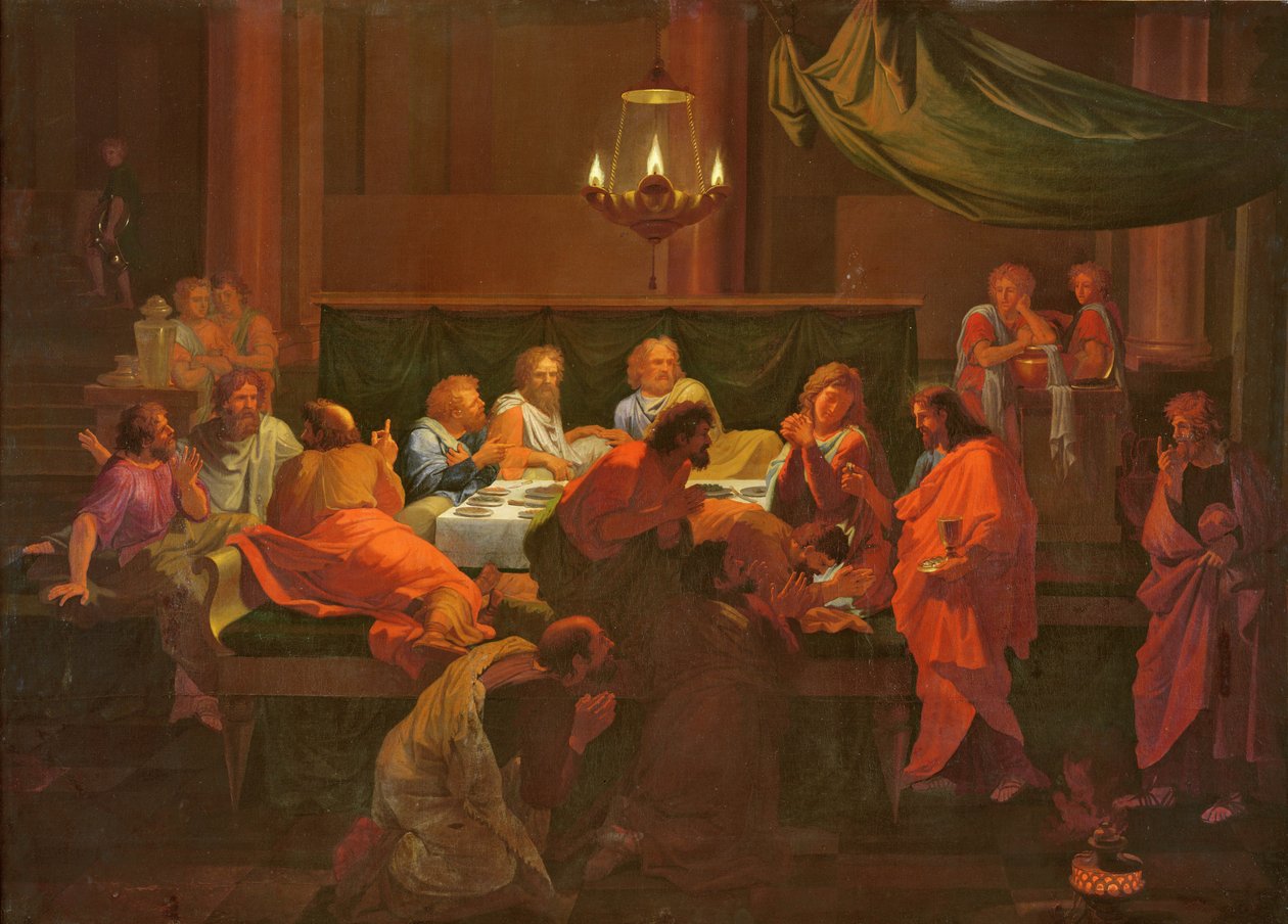 Das letzte Abendmahl von Francois Verdier