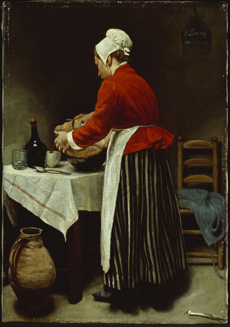 Das Dienstmädchen von François Bonvin