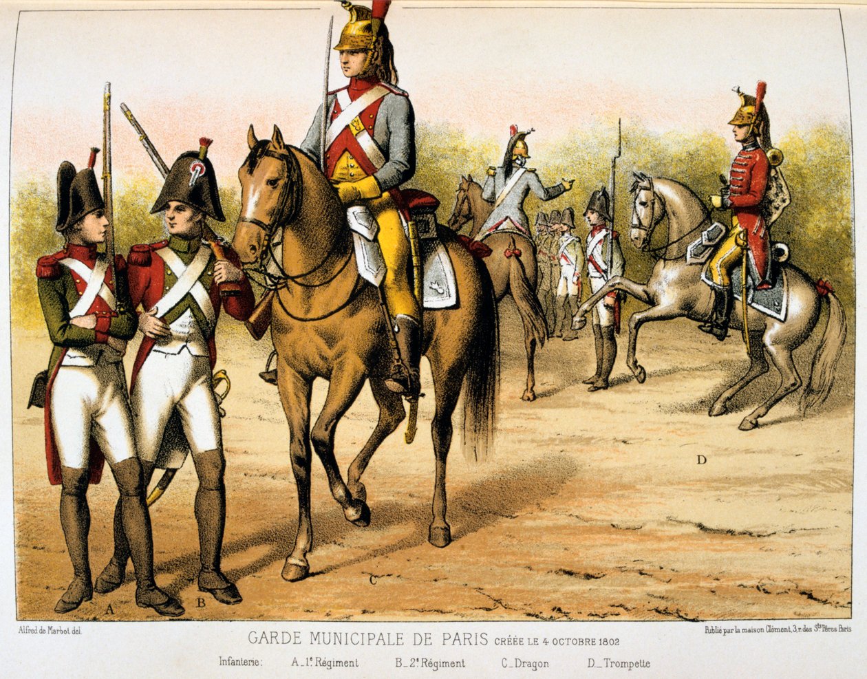 Garde Municipale de Paris von Francois Cudet