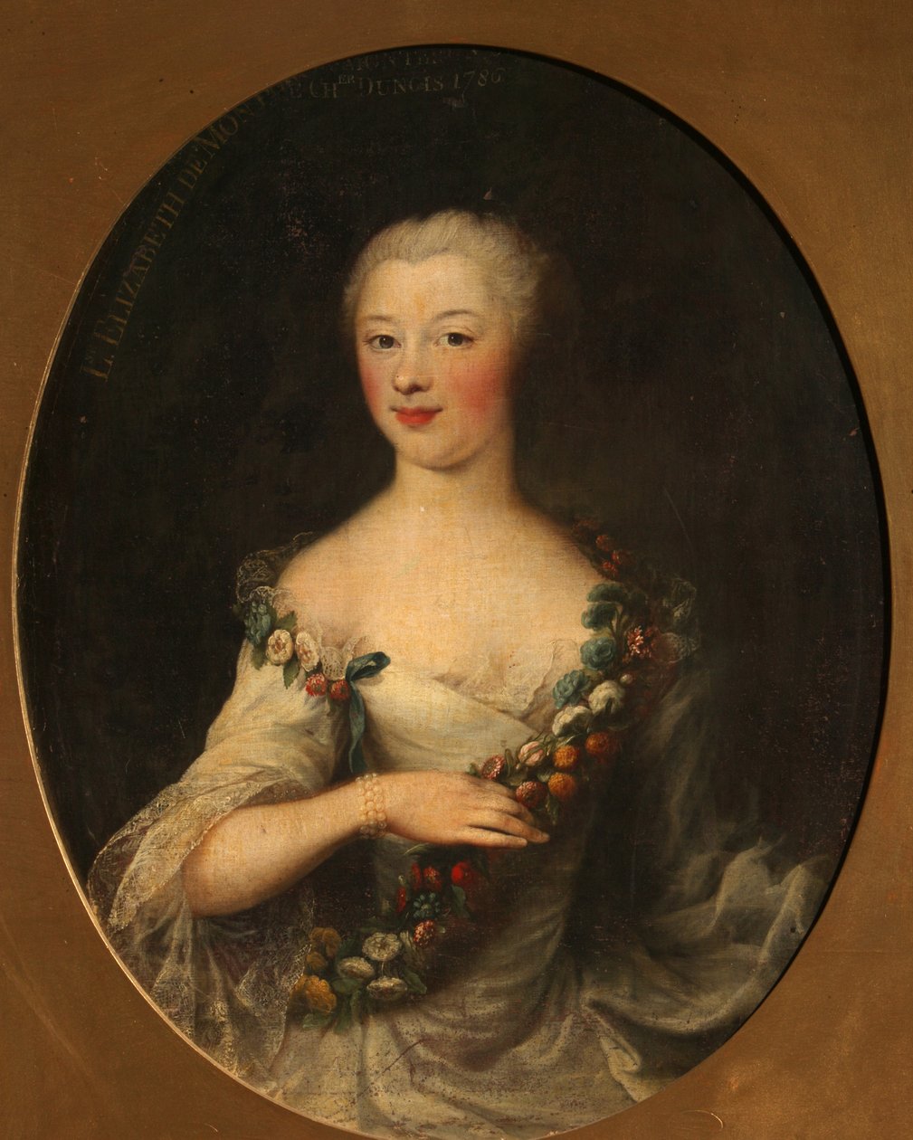 Porträt einer Frau, 1786 von Francois Hubert Drouais