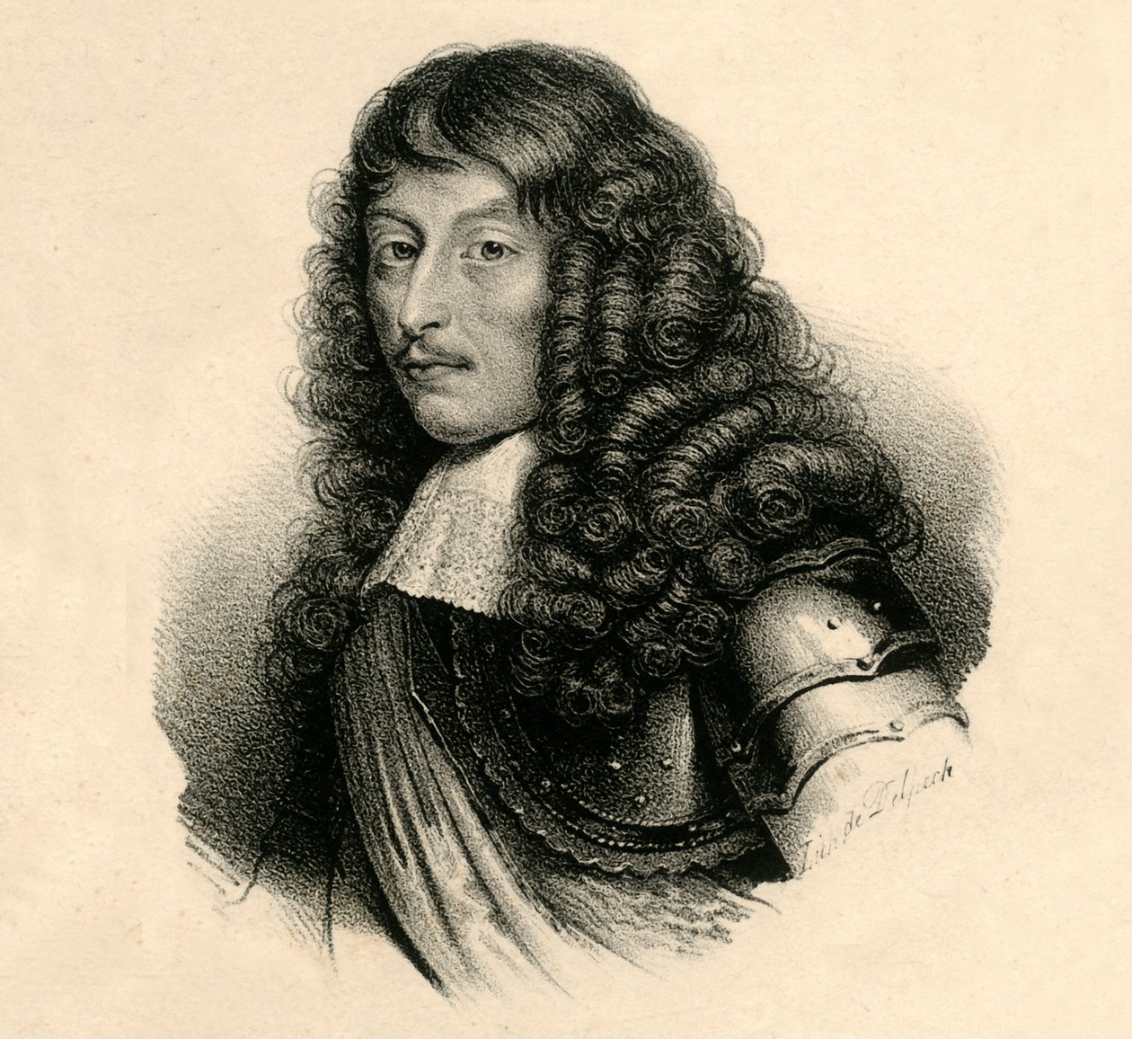 Le Grand Condé, 1621-1686, um 1830 von Francois Seraphin Delpech